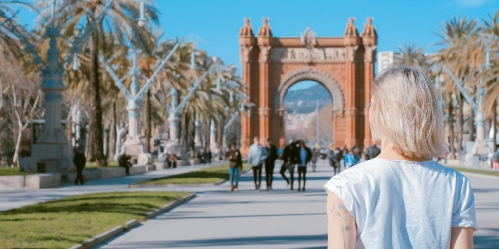 Barcelona's Arc de Triumph was built by Josep Casanova