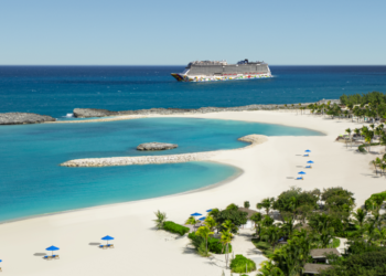 Great Stirrup Cay private island in the Bahamas