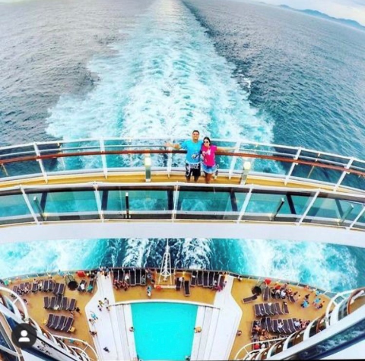The Bridge of Sighs onboard MSC Seaview