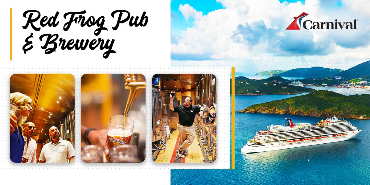 The Red Frog Pub & Brewery onboard Carnival Vista