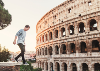 The Colosseum in Rome