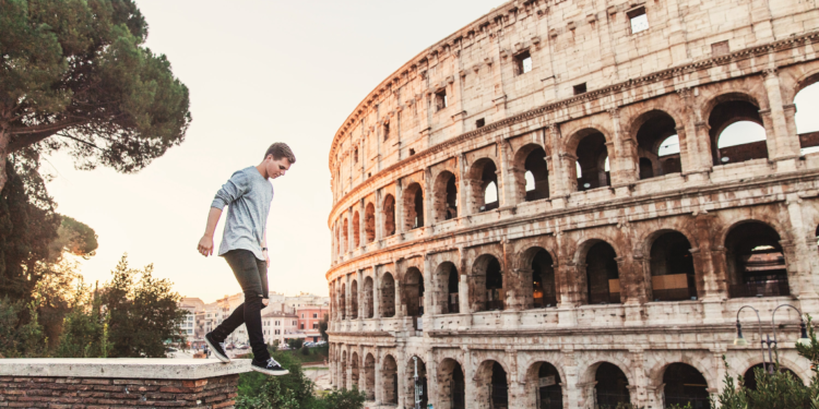 The Colosseum in Rome