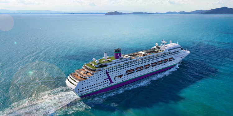 Ambassador Cruise Line ship Ambience at Sea
