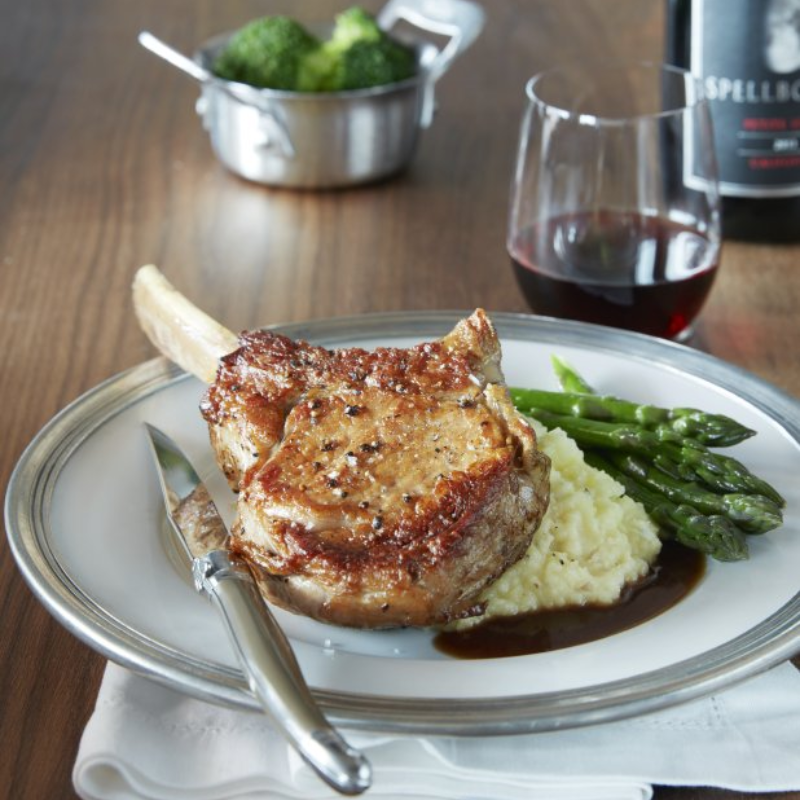 Veal Chop at Cagney's Steakhouse