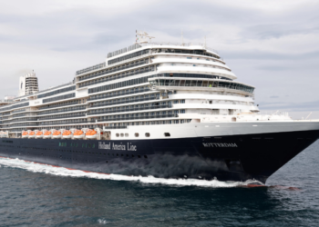 Holland America Line ms Rotterdam sea trials