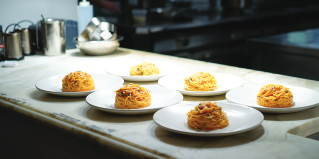 Scarpetta’s famous Spaghetti Tomato and Basil