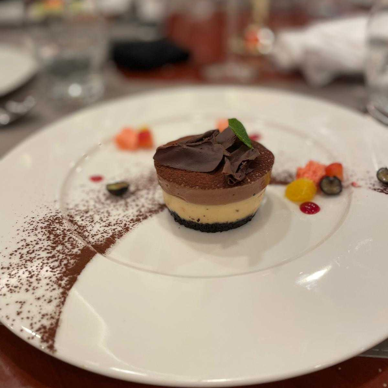 Dessert onboard Tradewind Voyages Golden Horizon