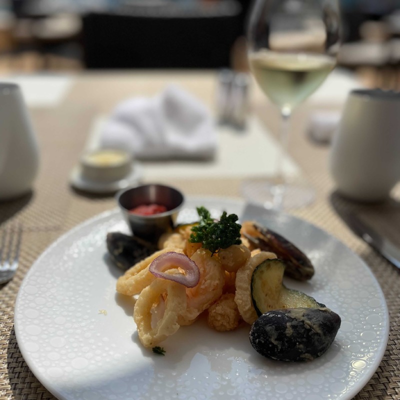 Haven lunch onboard the Norwegian Getaway