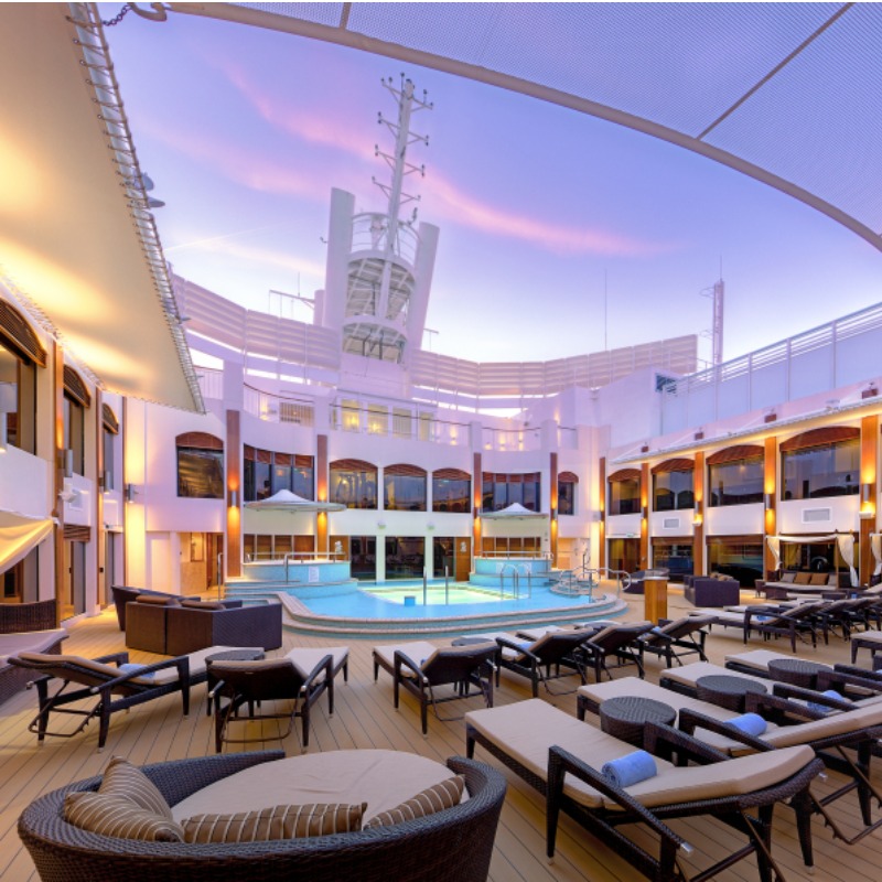 The Haven Courtyard on Norwegian Epic