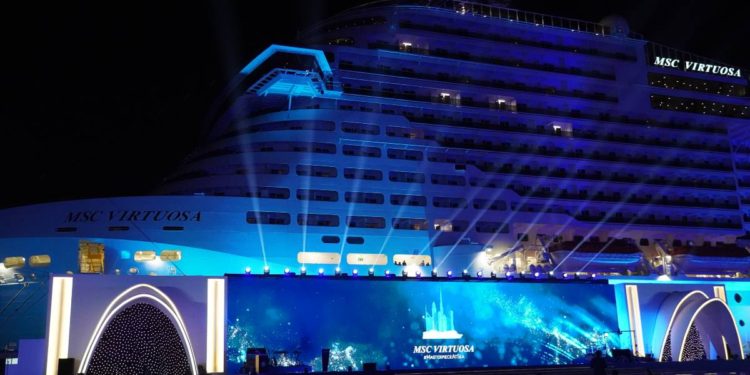 MSC Virtuosa Naming Ceremony