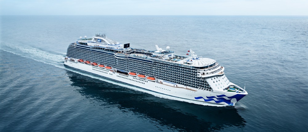 Regal Princess at sea