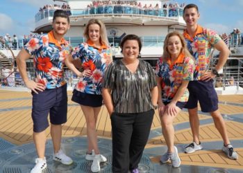 Susan Calman onboard Regal Princess