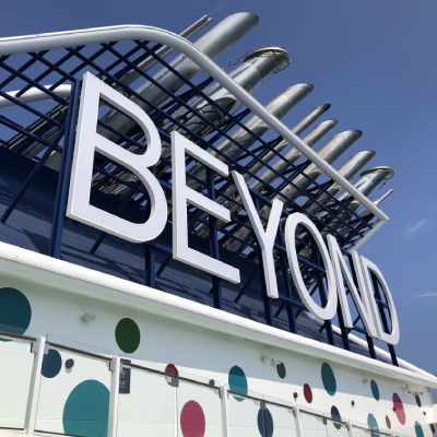 Celebrity Beyond signage