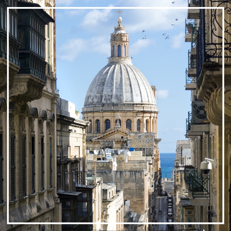 Church in Valletta, Malta