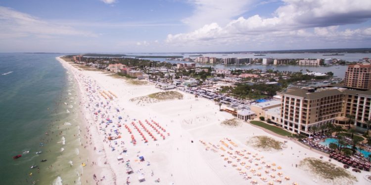 Beach in Tampa, Florida