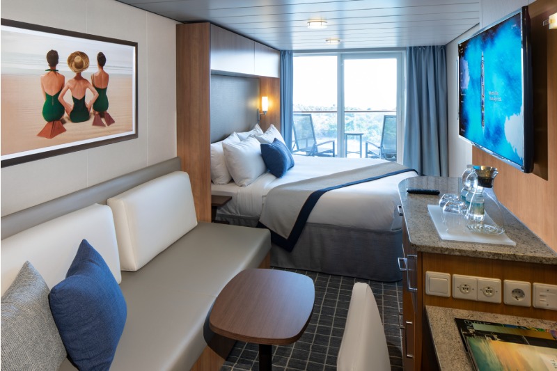 Celebrity Eclipse Aqua Class Balcony Cabin