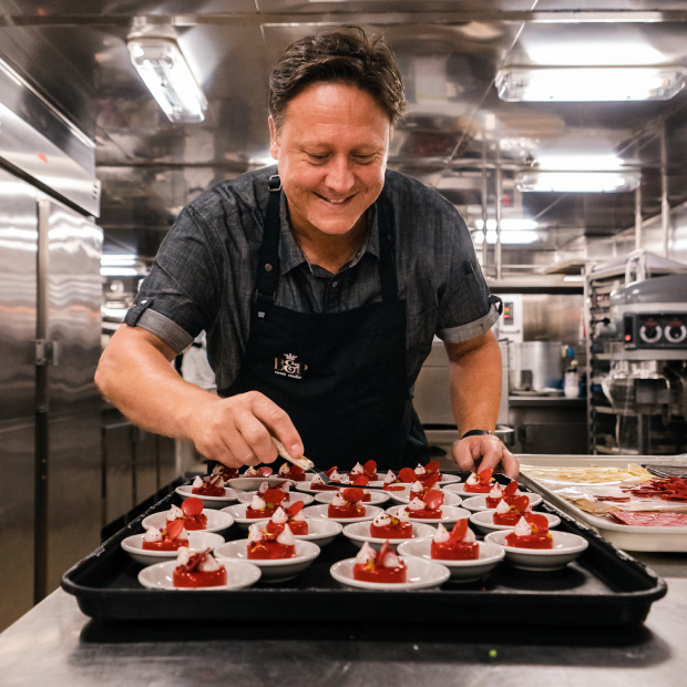 Cunard Steakhouse dining available using Signature Package dining credit