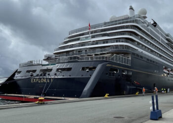 Explora Journeys' Explora I docked in Copenhagen