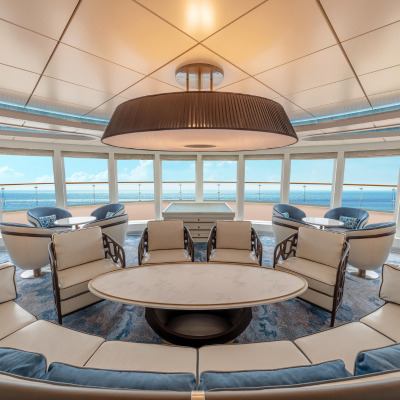 Observation lounge onboard Sylvia Earle