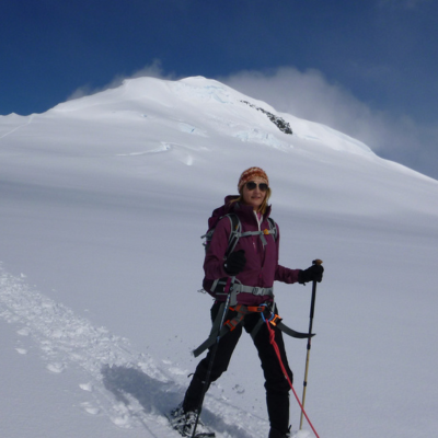 Snowshoeing in Antarctica