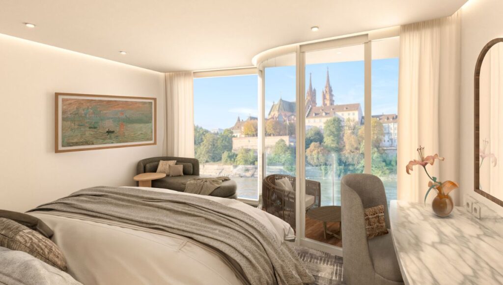 Balcony Cabin on Celebrity River Cruises