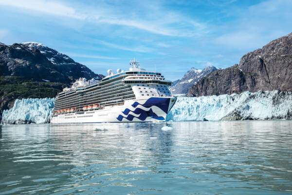 Princess Cruises Majestic Princess at Glacier Bay