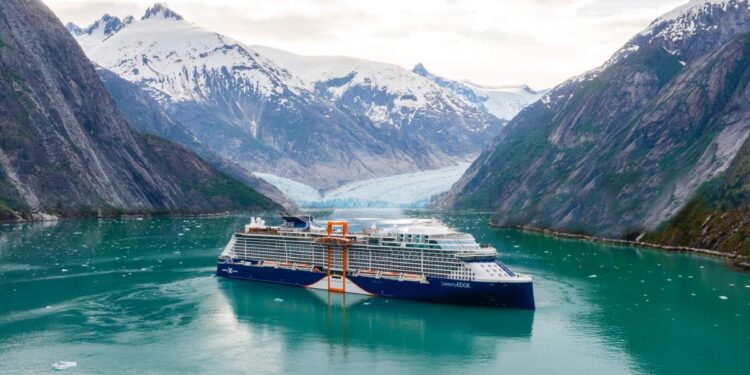 Celebrity Cruises Celebrity Edge at Dawes Glacier