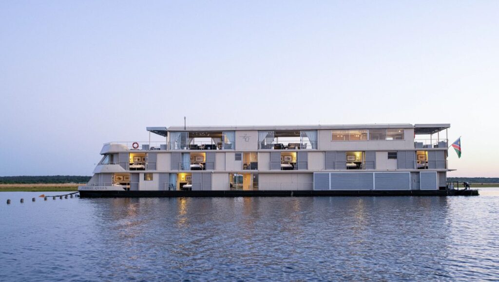 Zambezi Queen on the river