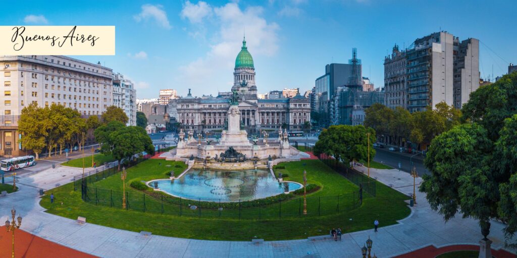 Panoramic image of Buenos Aires