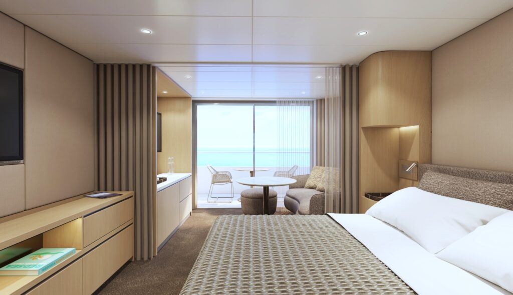 Luxury suite onboard Scenic Ikon luxury expedition yacht