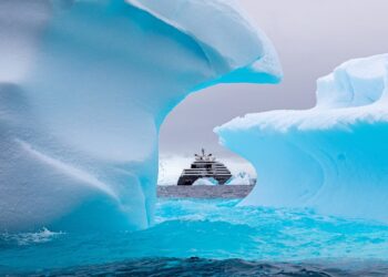 Scenic Eclipse in Antarctica