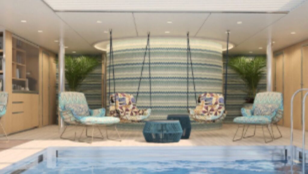 Pool on board Emerald Astra