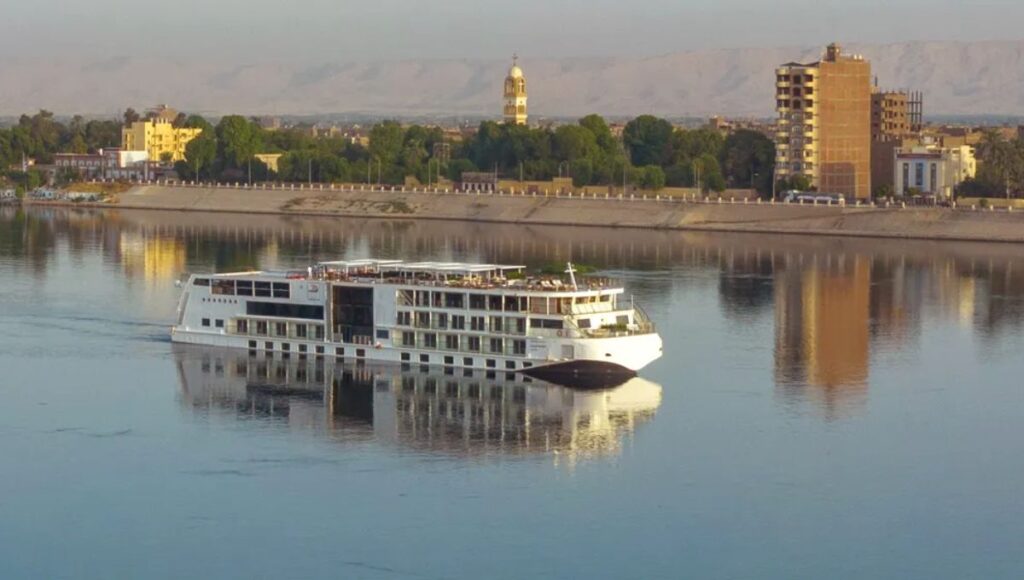 Aerial shot of Viking Ptah