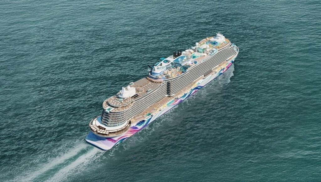 Norwegian Aurora Aerial