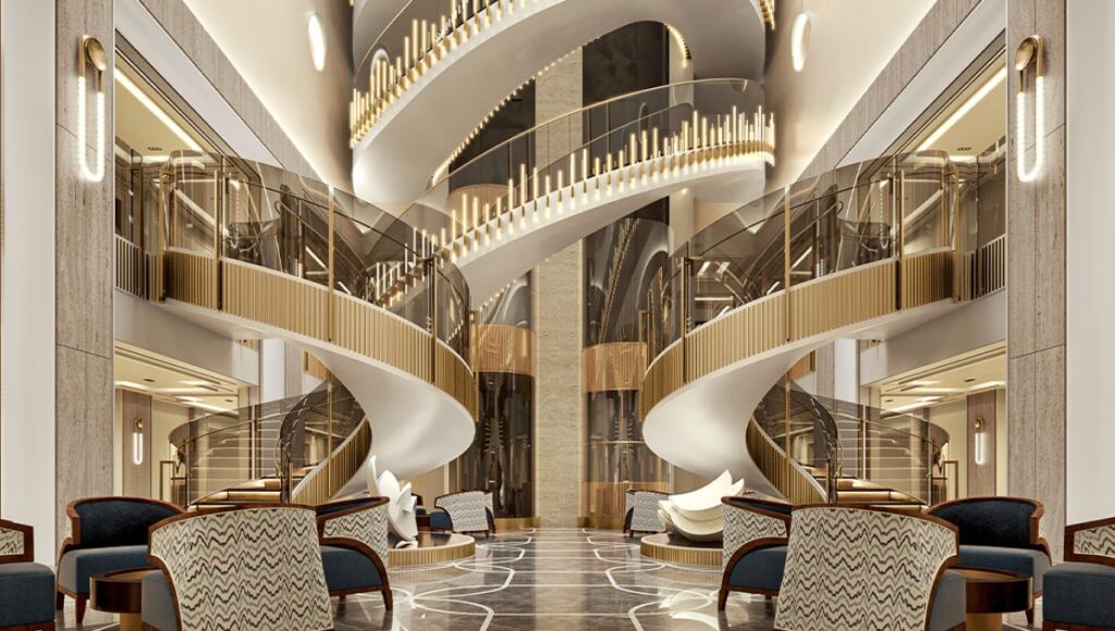 Atrium on Seven Seas Prestige