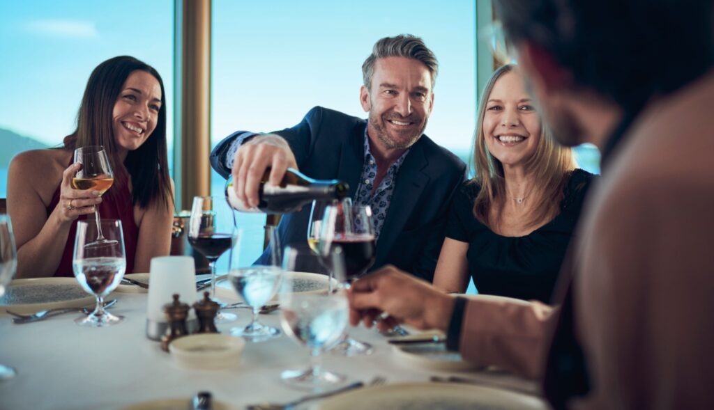 Cunard Signature Packages include drinks, Wi-Fi and onboard dining credit