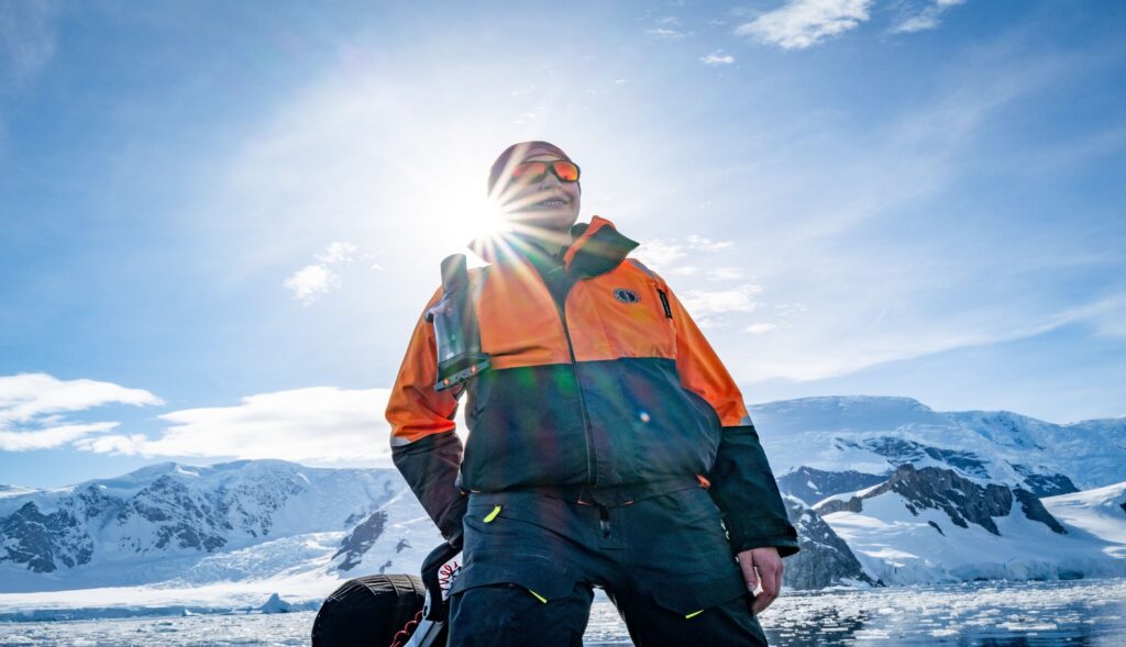 Merino wool base layers and thermal clothing for polar expedition cruises