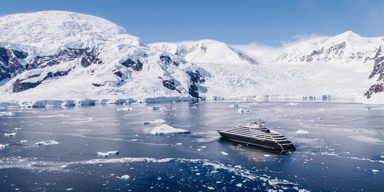 Scenic Eclipse and Scenic Eclipse II luxury expedition ships in Antarctica