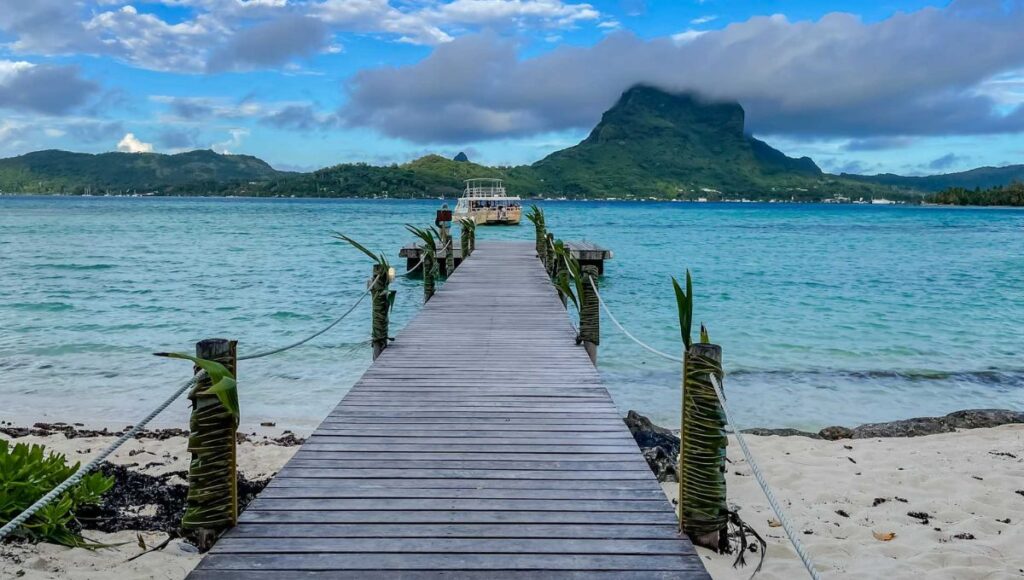 Luxuriate in Bora Bora, a unique island paradise, and enjoy a delightful overnight.


