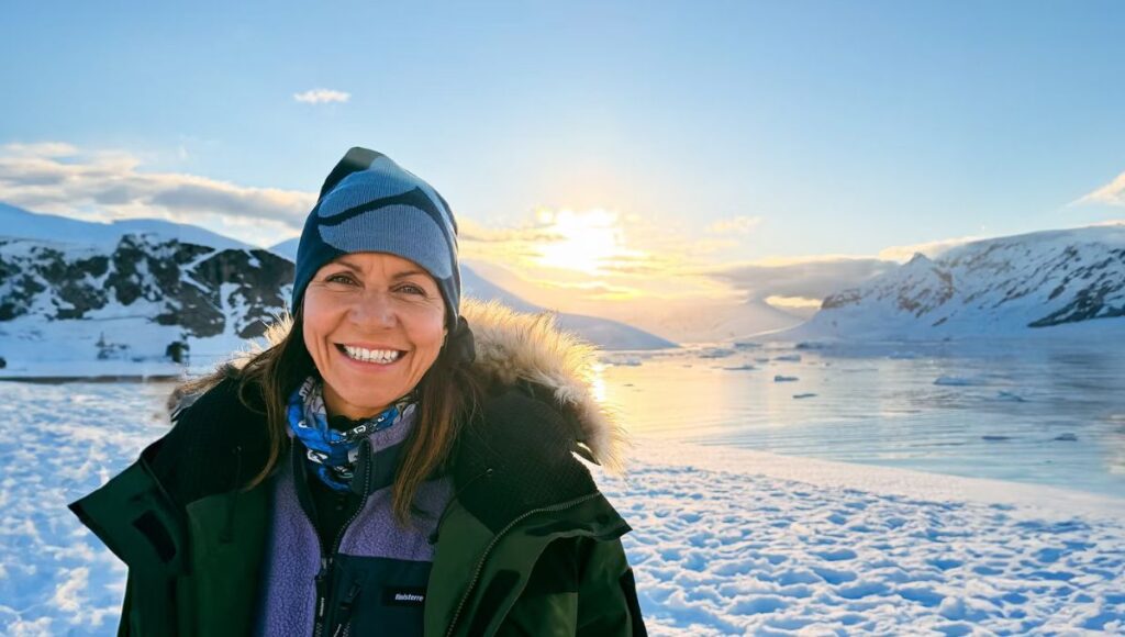 PARADISE BAY JULIA BRADBURY ANTARCTICA