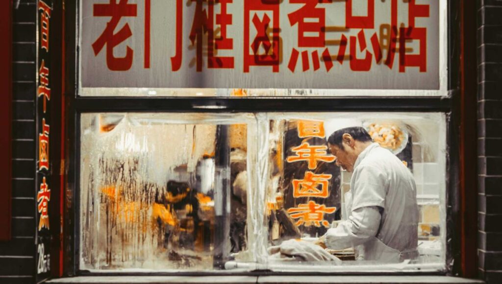 Local Chinese street food market authentic travel experience