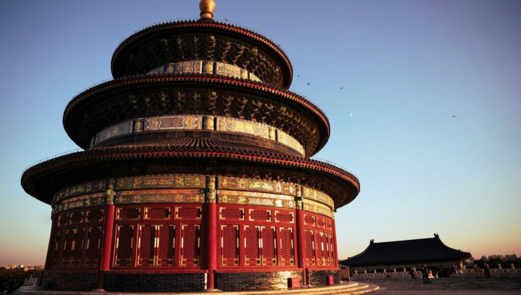 Temple of Heaven Beijing historic landmark China holidays