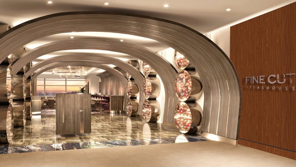 Fine Cut Steakhouse Celebrity Solstice dining experience