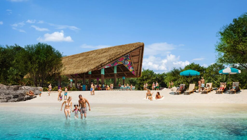 royal caribbean beach club lelepa family beach area