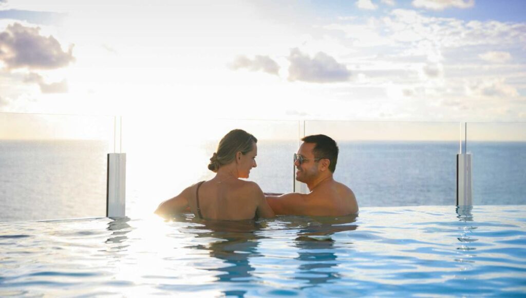 infinity pool ocean view adult only cruise luxury escape