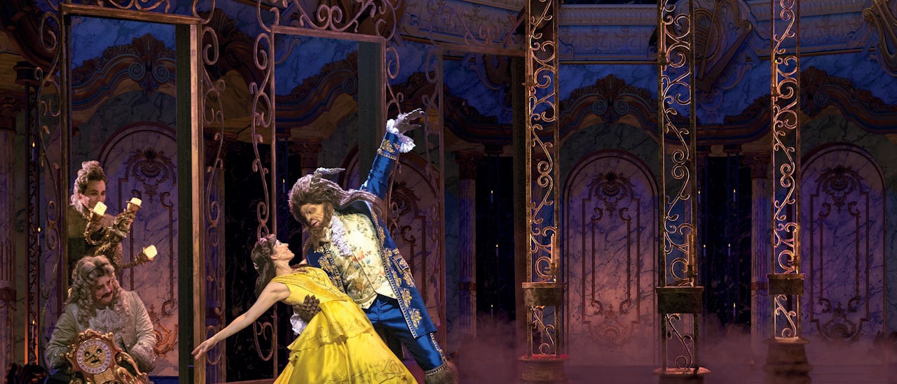 "Beauty and the Beast" - a live show in Broadway class!