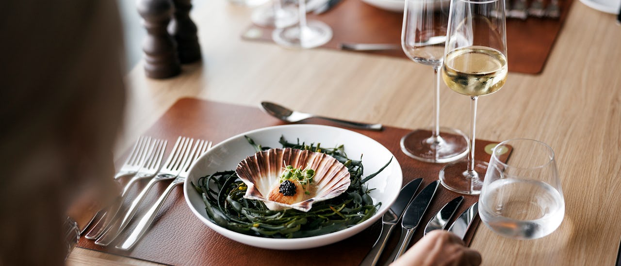 Dinner with a five-course signature menu at Hildring