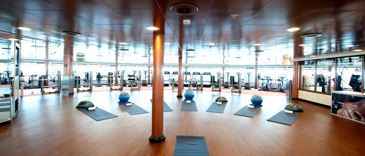 Work out with ocean views