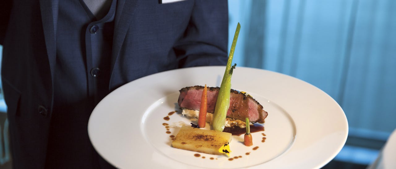 Royal and Junior Suite guests, have the exclusive opportunity to dine at Table La Rive, a 10-person Chef's Table-esque experience