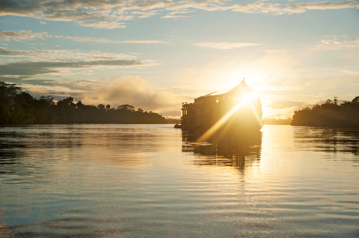 Enjoy the most luxury cruise sailing the amazon river